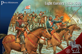 PERRY MINIATURES - WAR OF THE ROSES LIGHT CAVALRY 1450-1500