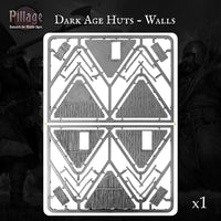 VICTRIX MINIATURES - VXE015 DARK AGES HUTS