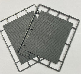 RENEDRA WARGAMING BASES 135 X 110MM WOODEN PLANK  (2)