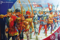 PERRY MINIATURES - WAR OF THE ROSES INFANTRY 1450-1500