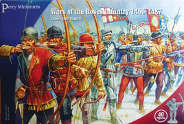PERRY MINIATURES - WAR OF THE ROSES INFANTRY 1450-1500