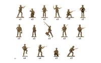 AIRFIX - A00763V WWII BRITISH INFANTRY 1/76