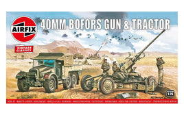 AIRFIX - A02314V BOFORS 40MM GUN & TRACTOR 1/76