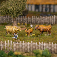 VICTRIX MINIATURES - VXE014 MEDIEVAL FARM ANIMALS