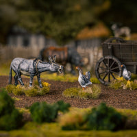 VICTRIX MINIATURES - VXE014 MEDIEVAL FARM ANIMALS