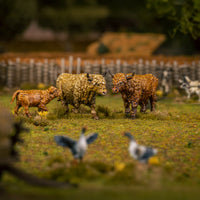 VICTRIX MINIATURES - VXE014 MEDIEVAL FARM ANIMALS