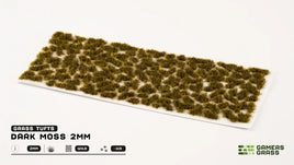 GAMERS GRASS : DARK MOSS 2MM TUFTS