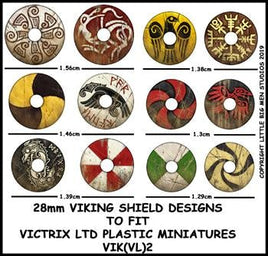 VICTRIX MINIATURES - VIK 2 VIKING SHIELD DESIGNS 2
