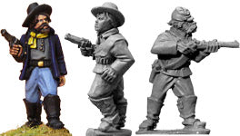 ARTIZAN DESIGNS - 7TH CAVALRY TROOPERS (FOOT)
