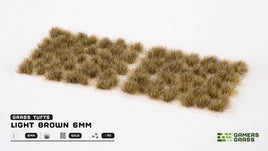 GAMERS GRASS : LIGHT BROWN 6MM TUFTS