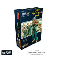 BOLT ACTION : SOVIET PEOPLES MILITIA SQUAD