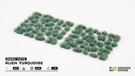GAMERS GRASS : ALIEN TURQUOISE 6MM TUFTS