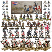 VICTRIX MINIATURES - VXWB005 MEDIEVAL WAR BAND