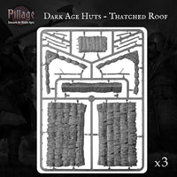 VICTRIX MINIATURES - VXE015 DARK AGES HUTS