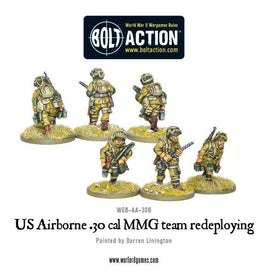 BOLT ACTION : US AIRBORNE 30 CAL MMG TEAM REDEPLOYING