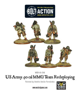 BOLT ACTION : US ARMY 30 CAL MMG TEAM REDEPLOYING