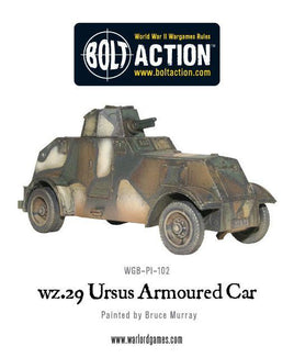 BOLT ACTION : POLISH WZ.29 URSUS HEAVY ARMOURED CAR