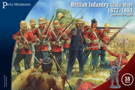 Perry Miniatures - VLW 20 British Infantry (Zulu War) 1877-1881 - Khaki and Green Books