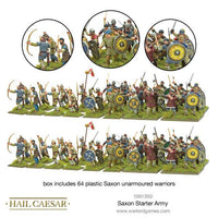 HAIL CAESAR : SAXON STARTER ARMY - Khaki and Green Books