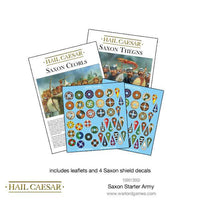 HAIL CAESAR : SAXON STARTER ARMY - Khaki and Green Books