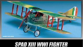 Academy 12446 1/72 SPAD XIII WWI Fighter Plastic Model Kit - Khaki and Green Books