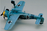 Academy 12480 1/72 Focke-Wulf FW190A-6/8 Plastic Model Kit - Khaki and Green Books