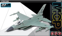Academy 12541 1/72 USAF F-16C "Multirole Fighter" MCP Plastic Model Kit - Khaki and Green Books