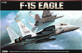 Academy 12609 1/144 F-15C Eagle Plastic Model Kit - Khaki and Green Books