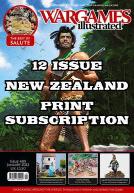 Wargames illustrated Print Subscription (New Zealand) 12 Issues POST INCLUDED - Khaki & Green Books