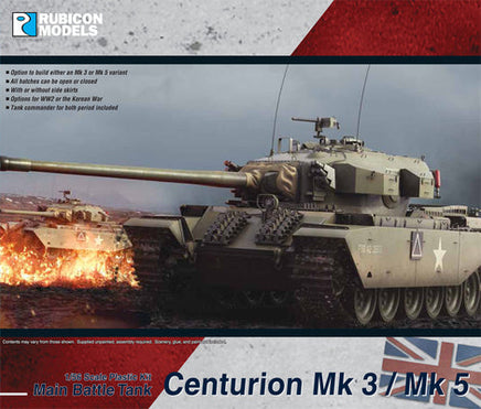 Rubicon Centurion MBT Mk 3 / Mk 5 Main Battle Tank - Khaki and Green Books