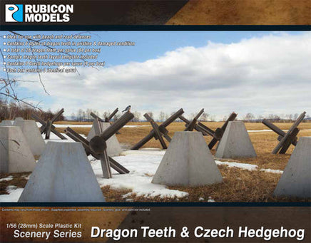 Rubicon Dragon Teeth & Czech Hedgehog - Khaki and Green Books
