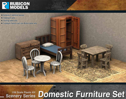 Rubicon Domestic Furniture Set - Khaki and Green Books
