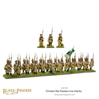 BLACKPOWDER CRIMEAN WAR RUSSIAN LINE INFANTRY - Khaki and Green Books