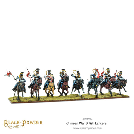 BLACKPOWDER CRIMEAN WAR BRITISH LANCERS - Khaki and Green Books