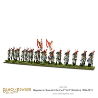 Black Powder - Napoleonic Spanish Infantry (2nd & 3rd Battalions) 1805-1811 - Khaki and Green Books