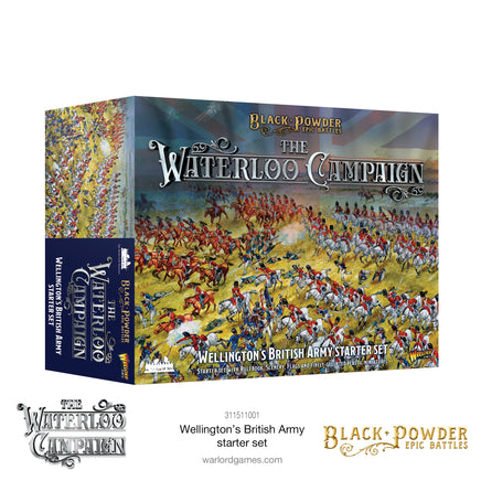 Black Powder - Epic Battles: Waterloo - British Starter Set - Khaki and Green Books