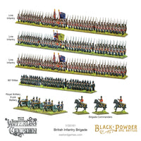 Black Powder - Epic Battles: Waterloo - British Infantry Brigade - Khaki and Green Books