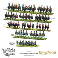 Black Powder - Epic Battles: Waterloo - British Heavy Cavalry Brigade - Khaki and Green Books