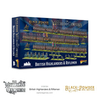 Black Powder Epic Battles: Waterloo - British Highlanders & Rifleman - Khaki and Green Books