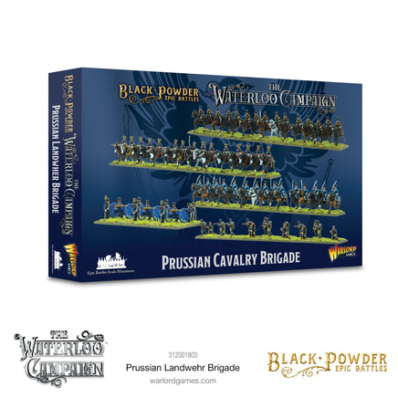 Black Powder Epic Battles - Waterloo: Prussian Cavalry Brigade - Khaki and Green Books