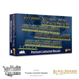 Black Powder Epic Battles - Waterloo: Prussian Landwehr Brigade - Khaki and Green Books