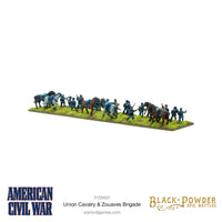 BLACK POWDER EPIC BATTLES : ACW - UNION CAVALRY & ZOUAVES - Khaki and Green Books