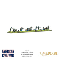 BLACK POWDER EPIC BATTLES : ACW - CONFEDERATE CAVALRY & ZOUAVES - Khaki and Green Books