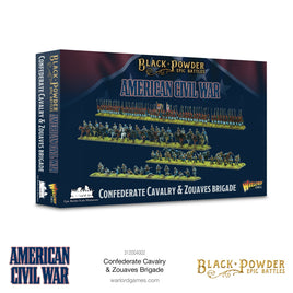 BLACK POWDER EPIC BATTLES : ACW - CONFEDERATE CAVALRY & ZOUAVES - Khaki and Green Books