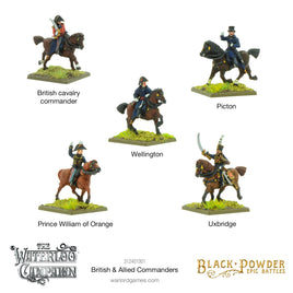 Black Powder Epic Battles : Napoleonic British & Allied Commanders - Khaki and Green Books