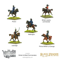 Black Powder Epic Battles : Napoleonic British & Allied Commanders - Khaki and Green Books