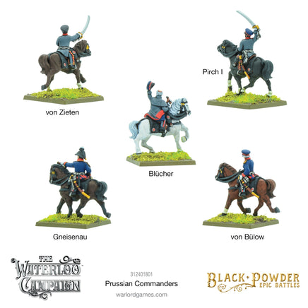 Black Powder Epic Battles : Napoleonic Prussian Commanders - Khaki and Green Books