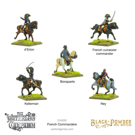 Black Powder Epic Battles : Napoleonic French Commanders - Khaki and Green Books