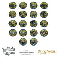 Black Powder Epic Battles : Napoleonic French Casualty Markers - Khaki and Green Books