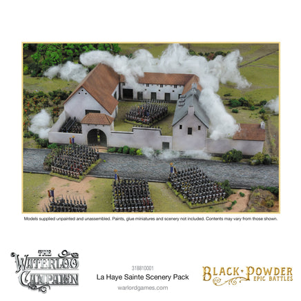 Black Powder - Epic Battles: Waterloo - La Haye Sainte Scenery Pack - Khaki and Green Books